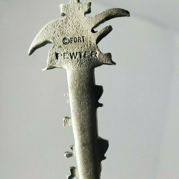 Busch Gardens Williamsburg VA Pewter Spoon - Picture 9 of 11